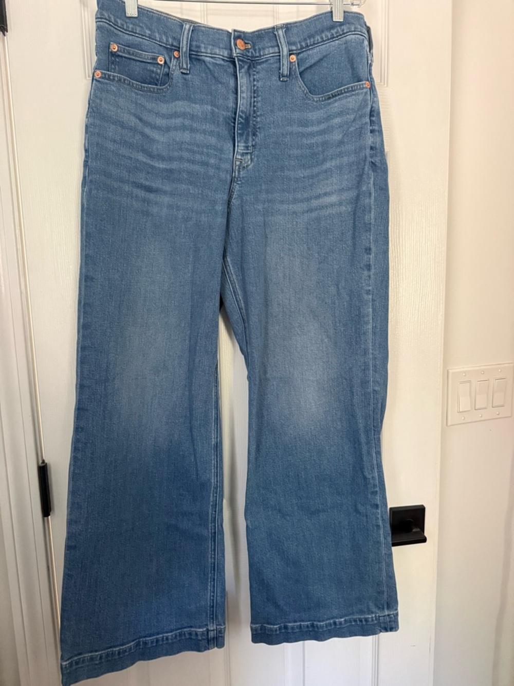 J. Crew Factory Wide-Leg Jeans